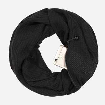 Infinity Travel Scarf with Hidden Pocket