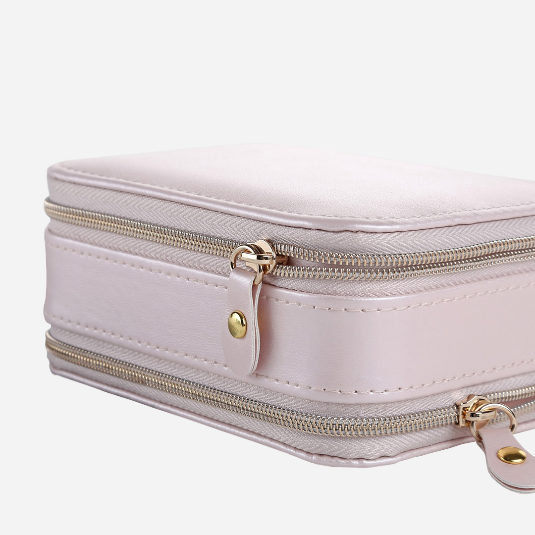 Pixnor Gioielli Roll Bag Travel Storage Bag orecchini collana Organizzatore 
