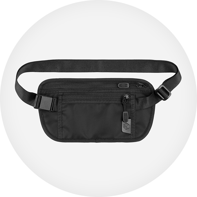 Unisex Belly Waist Bags Fanny Packs Money Pocket Purse Anti-theft