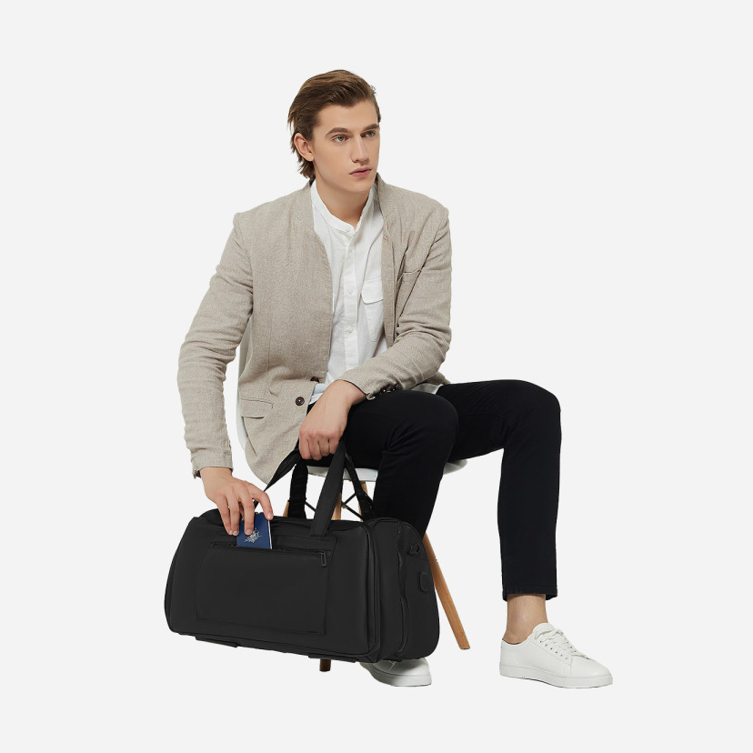 Porta abiti valigia borsone borsa suite case da viaggio in nylon lavoro  business