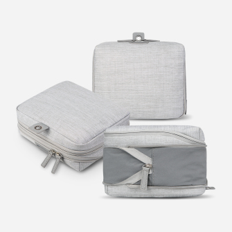 旅行套裝組合：2x壓縮收納包 & 1x旅行收納盥洗包