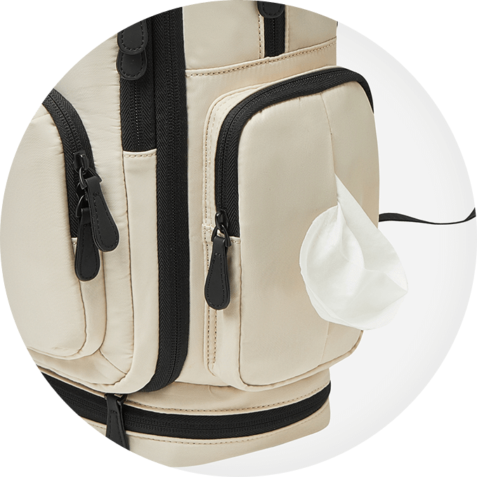 Mochila Pañales Beige - Babytom