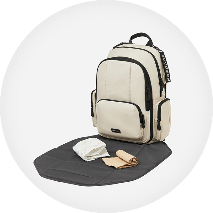 Mochila Pañales Beige - Babytom